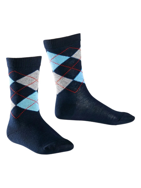 Falke Kids Geometric-pattern Socks - Blue 