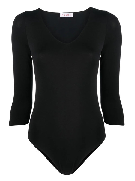  Falke Three-quarter Sleeve Bodysuit - Black 
