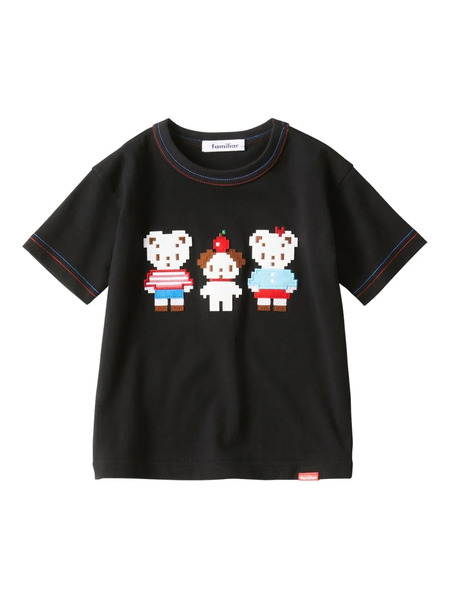  Familiar Graphic-print Cotton T-shirt - Black 