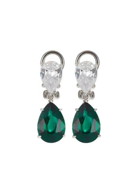  Fantasia By Deserio Drop Earrings - Green 