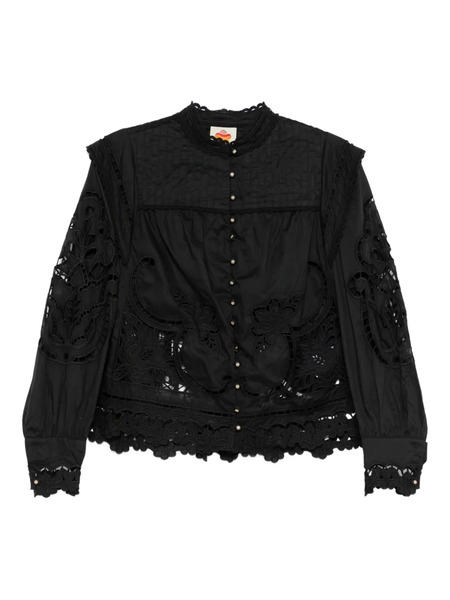  Farm Rio Cotton Shirt - Black 