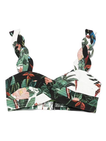  Farm Rio Midnight Macaw Fiesta - Green 