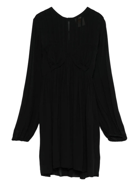  Farm Rio Pleated Midi Dress - Black 