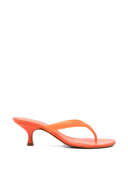  Farm Rio Rob Heeled Sandals - Orange 