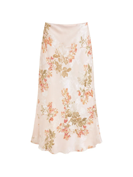  Favorite Daughter Floral-print Skirt - Pink 