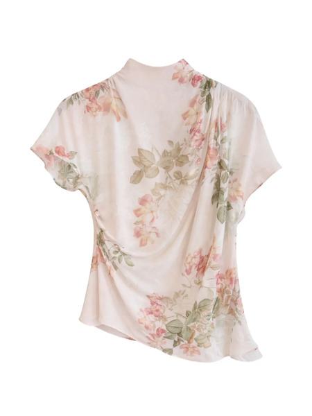  Favorite Daughter Floral-print Top - Pink 