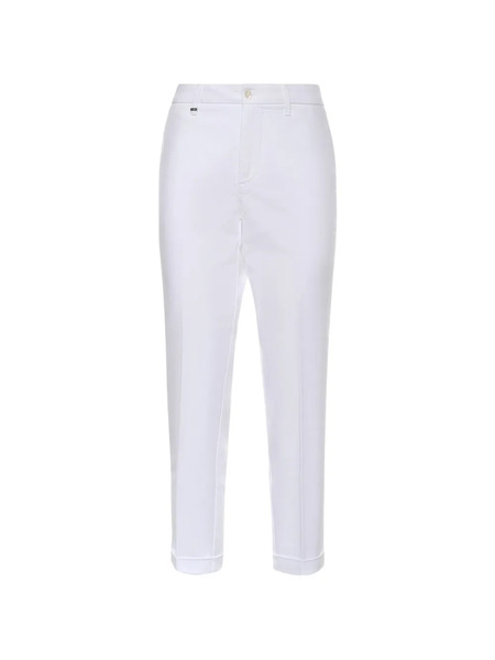  Fay Buttoned Trousers - White 