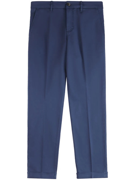  Fay Cotton-blend Chino Trousers - Blue 