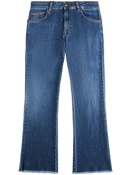  Fay Cropped Jeans - Blue 