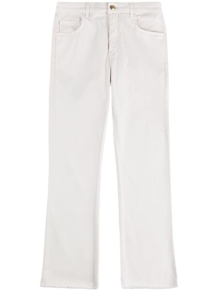  Fay Cropped Jeans - White 