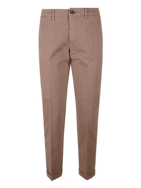  Fay Cuffed Trousers - Brown 