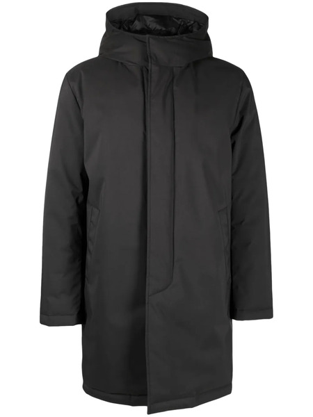  Fay Double Morning Raincoat - Black 