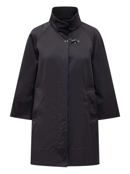  Fay High-neck Oversized Jacket - Blue 