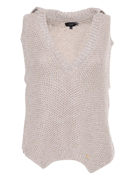  Fay Hooded Knit Top - B001 