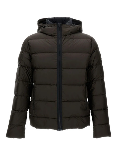  Fay Hooded Quilted Coat - Brown 