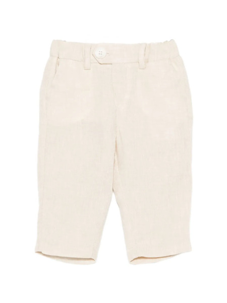 Fay Kids Belt-loops Trousers - Neutrals 