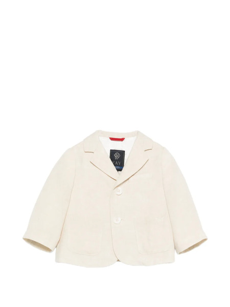  Fay Kids Button Jacket - Neutrals 