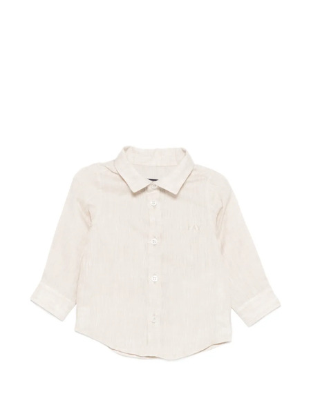  Fay Kids Buttoned Shirt - Neutrals 