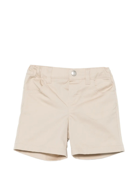  Fay Kids Elasticated-waistband Shorts - Neutrals 