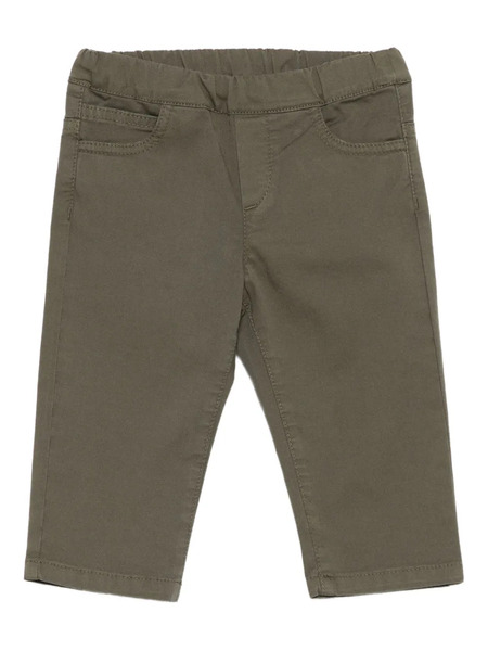  Fay Kids Elasticated-waistband Trousers - Green 