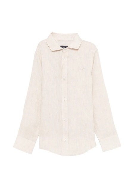  Fay Kids Long-sleeve Shirt - Neutrals 