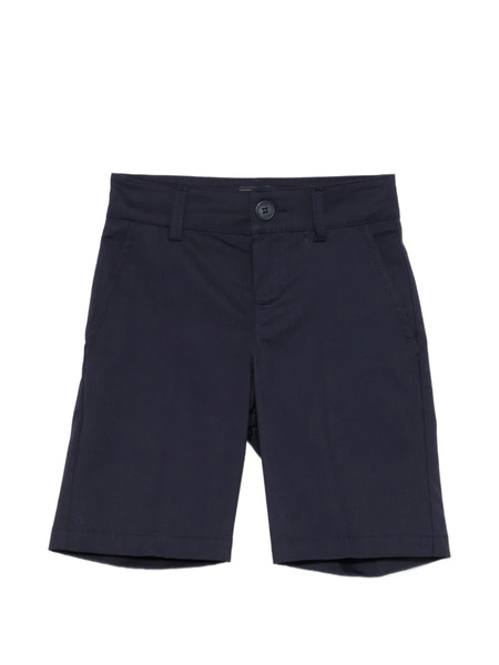  Fay Kids Straight-leg Shorts - Blue 