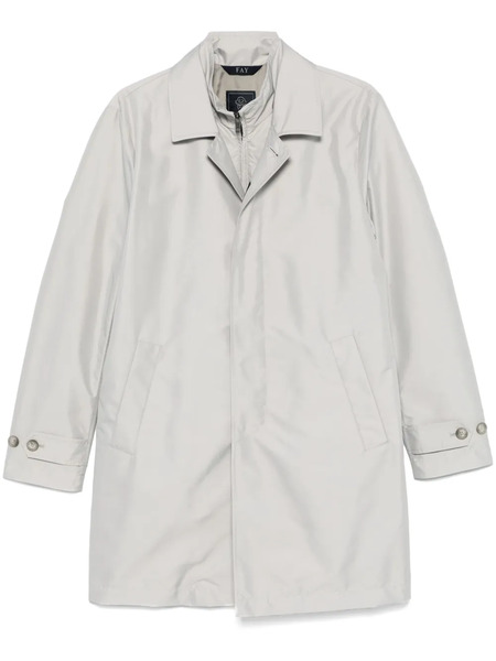  Fay Layered Coat - Grey 