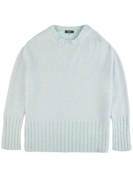  Fay Long-sleeve Jumper - Blue 