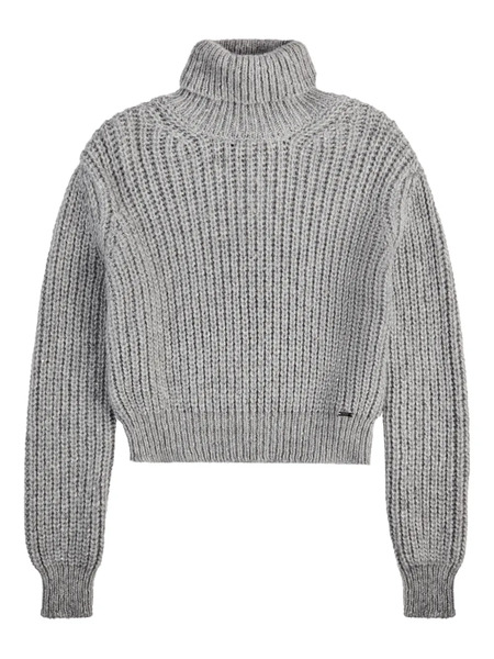  Fay Long-sleeve Turtleneck Sweater - Grey 