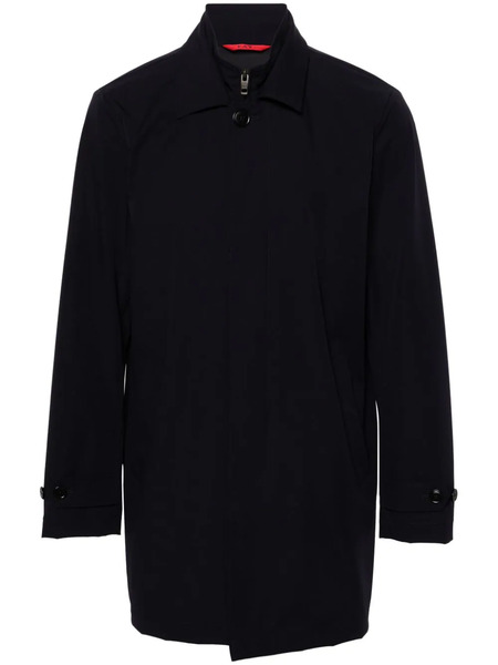  Fay Morning Layered Coat - Blue 