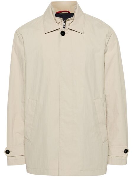 Fay Morning Layered Coat - Neutrals 