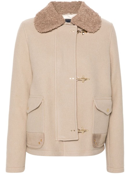  Fay Panelled-design Jacket - Neutrals 