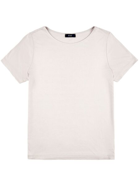  Fay Short-sleeved T-shirt - Neutrals 