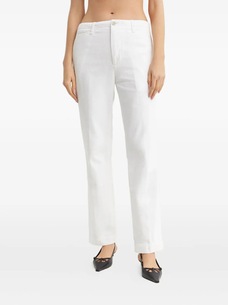  Fay Straight-leg Trousers - White 