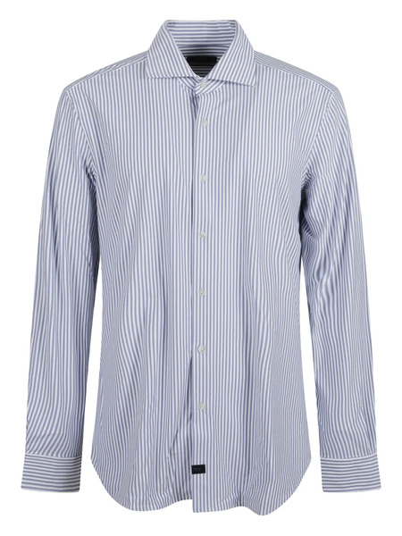  Fay Striped Shirt - Blue 