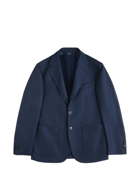  Fay Two-button Blazer - Blue 