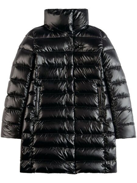  Fay Urban High-neck Padded Coat - Black 