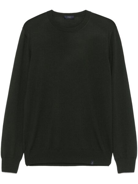  Fay Virign Wool Sweater - Green 