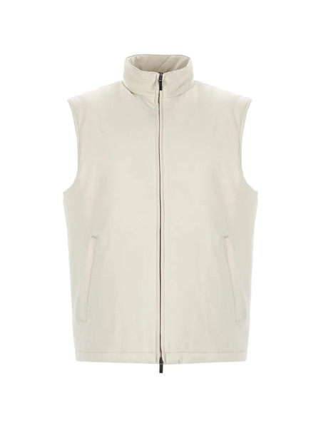  Fay Zip-fastening Gilet - Neutrals 