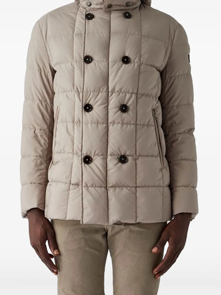  Fay Zip-up Padded Jacket - Neutrals 