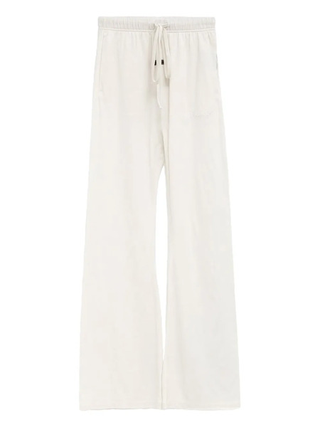  Fear Of God Essentials Drawstring-fastening Flared Track Pants - Neutrals 