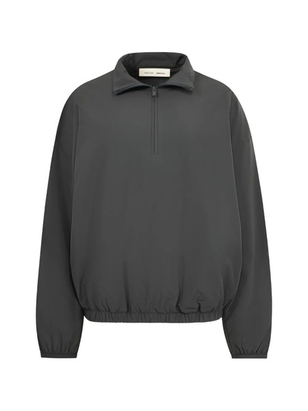  Fear Of God Essentials Half Zip Track Jacket - Grey 