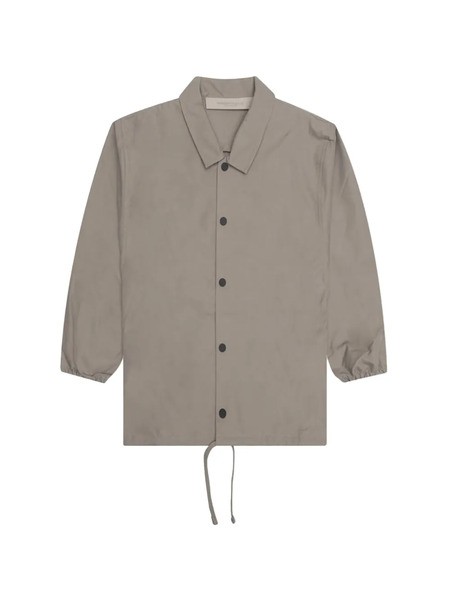  Fear Of God Essentials Kids Coaches Buttoned Jacket - Neutrals 