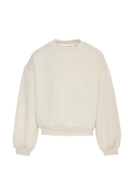  Fear Of God Essentials Kids Embossed Sweater - Neutrals 