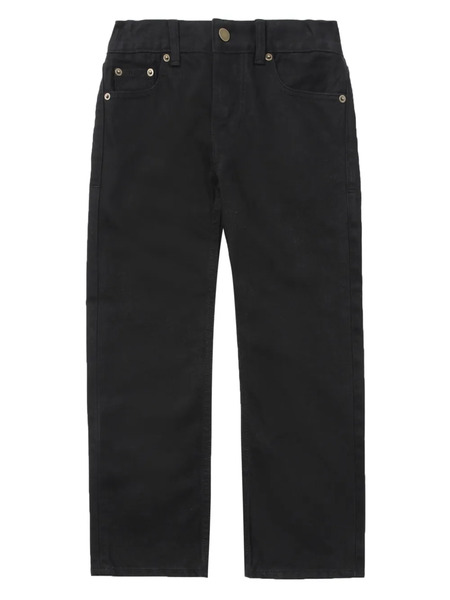  Fear Of God Essentials Kids Logo-patch Jeans - Black 