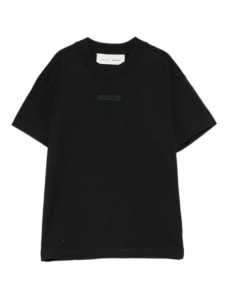  Fear Of God Essentials Kids Round-neck T-shirt - Black 