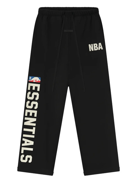  Fear Of God Essentials Logo Graphic Trousers - Black 