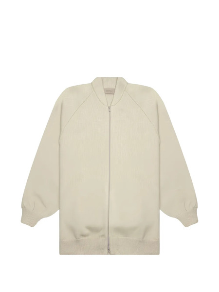  Fear Of God Essentials Zip-up Sweatshirt - Neutrals 