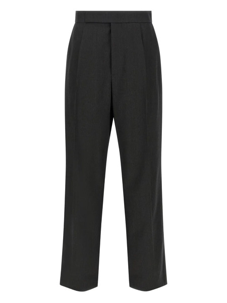  Fear Of God Logo-patch Trousers - Grey 