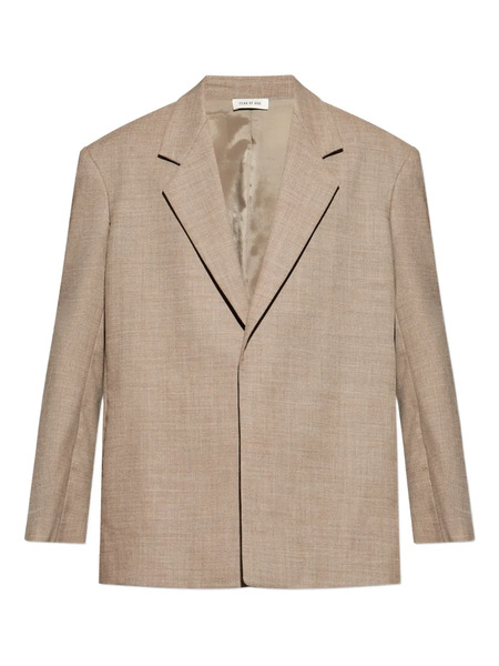  Fear Of God Single-breasted Blazer - Brown 